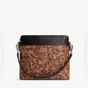 Matt & Nat Black and Brown Crossbody Bag